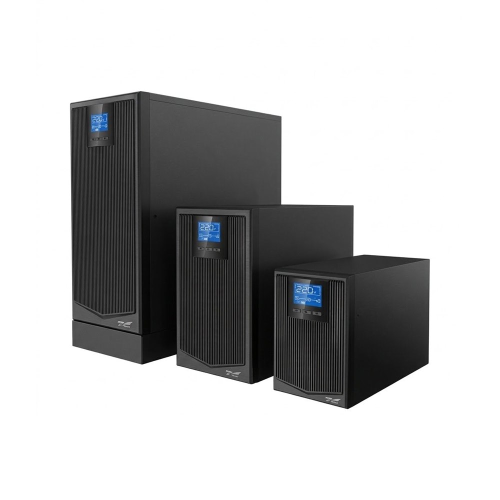 Tres equipos UPS Kehua monofásicos de distinto porte